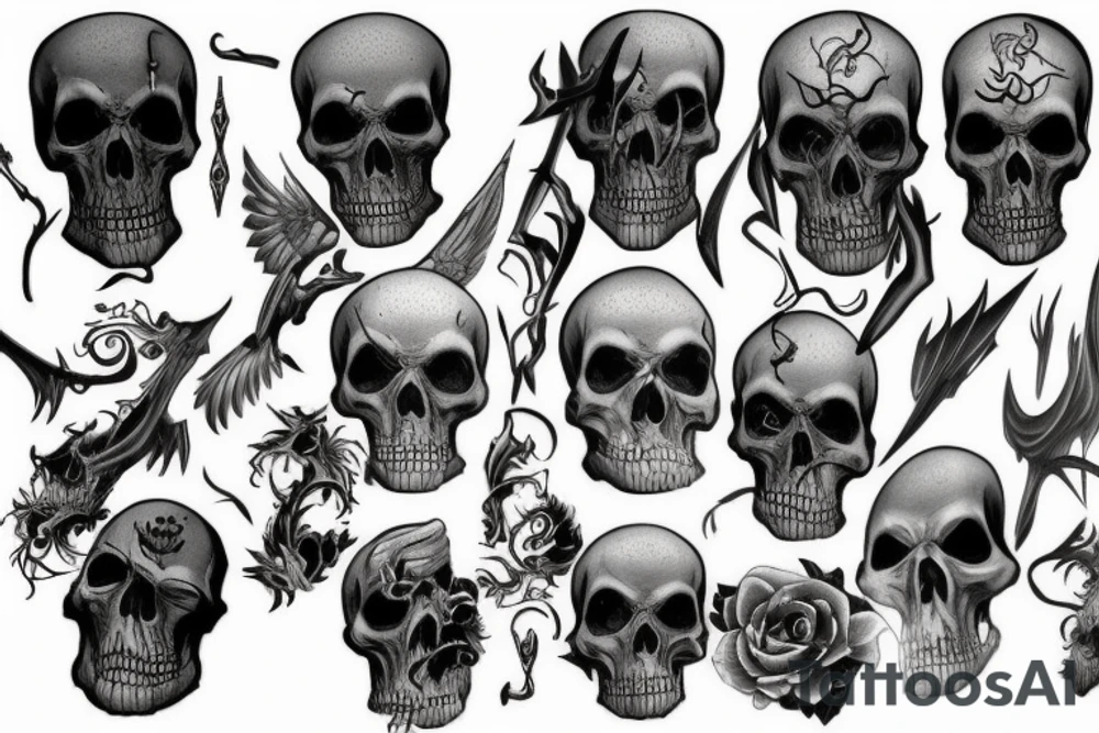 Grimreaper tattoo idea