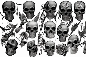Grimreaper tattoo idea