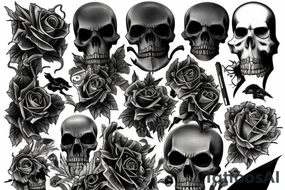 Grimreaper tattoo idea