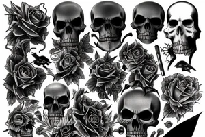 Grimreaper tattoo idea