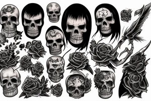 Grimreaper tattoo idea