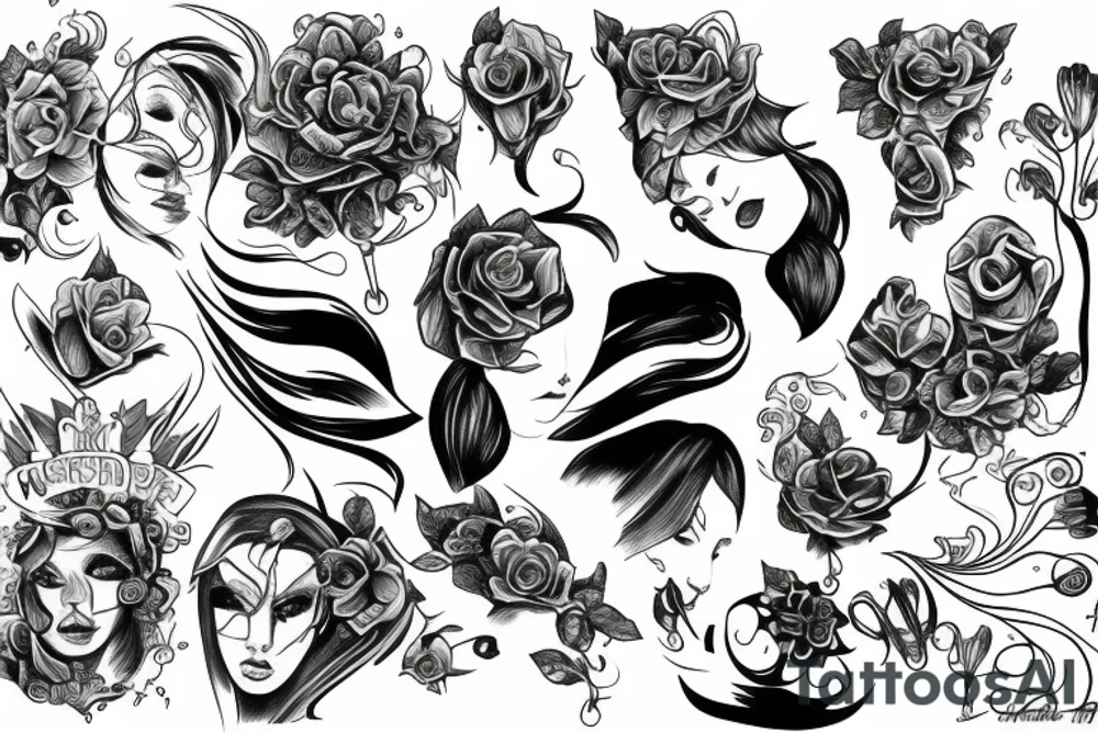 Sisters fire watee tattoo idea