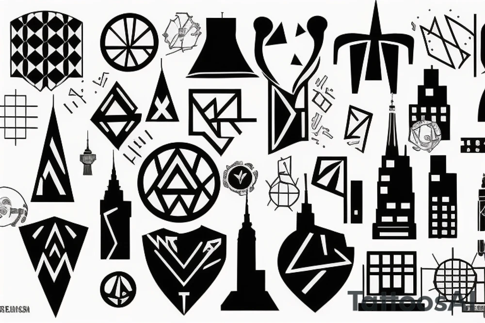New York City tattoo idea