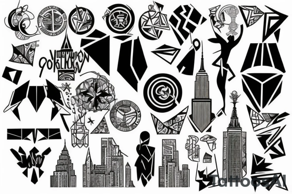 New York City tattoo idea