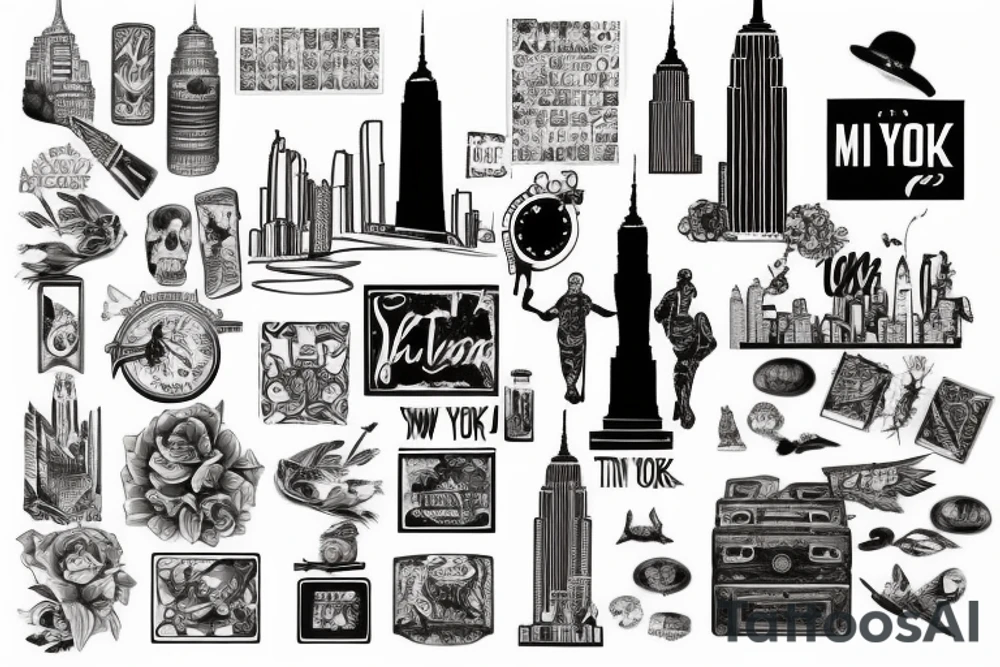 New York City tattoo idea