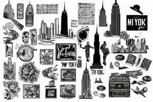 New York City tattoo idea