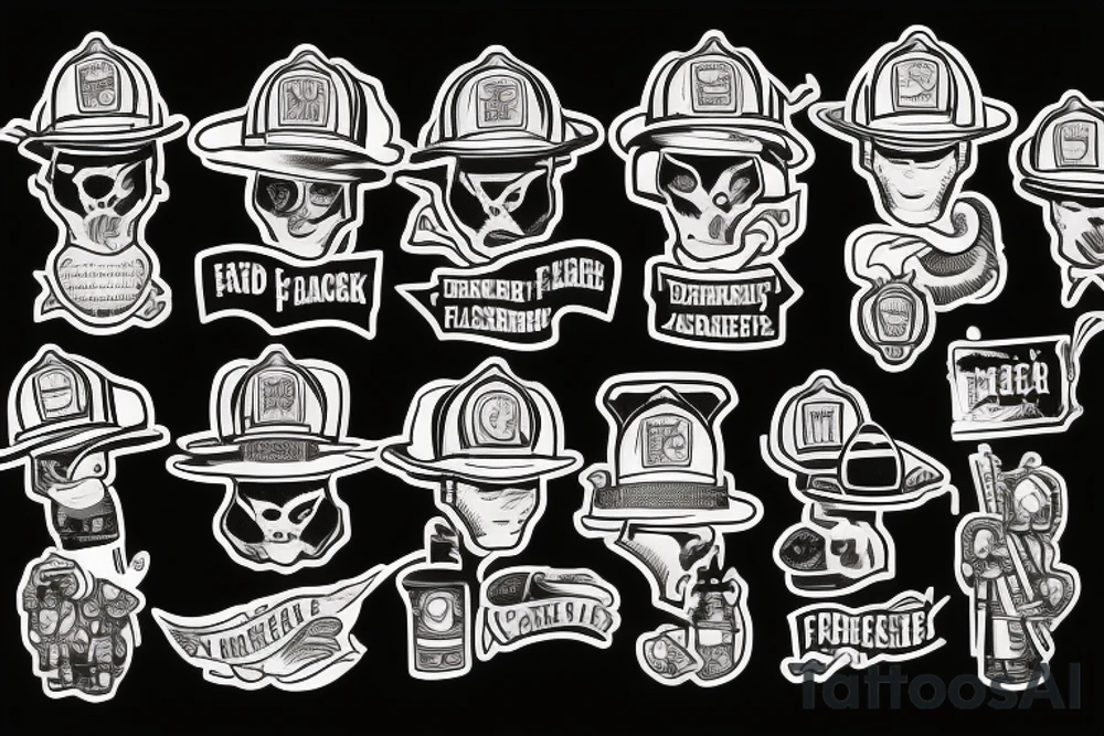 firefighter tattoo idea