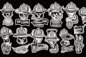 firefighter tattoo idea