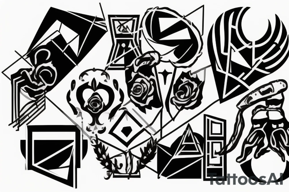 Italian mafia tattoo idea
