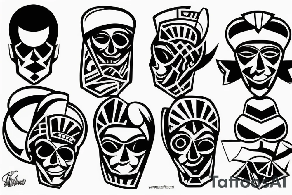 Italian mafia tattoo idea