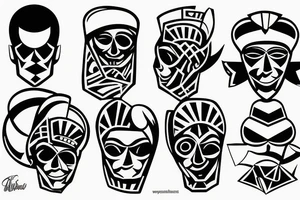 Italian mafia tattoo idea