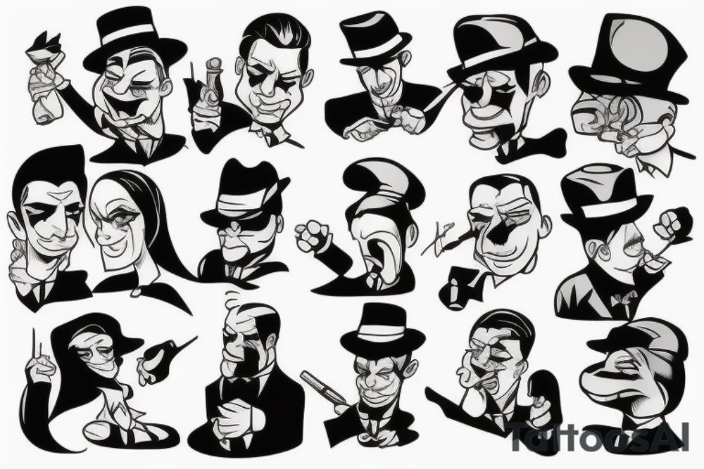 mafia tattoo idea
