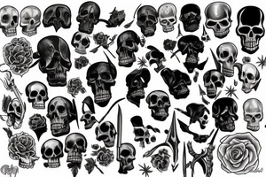 Grimreaper tattoo idea