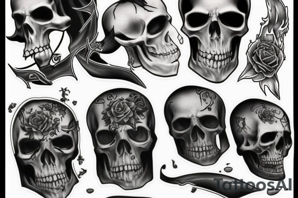 Grimreaper tattoo idea