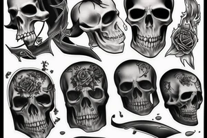 Grimreaper tattoo idea