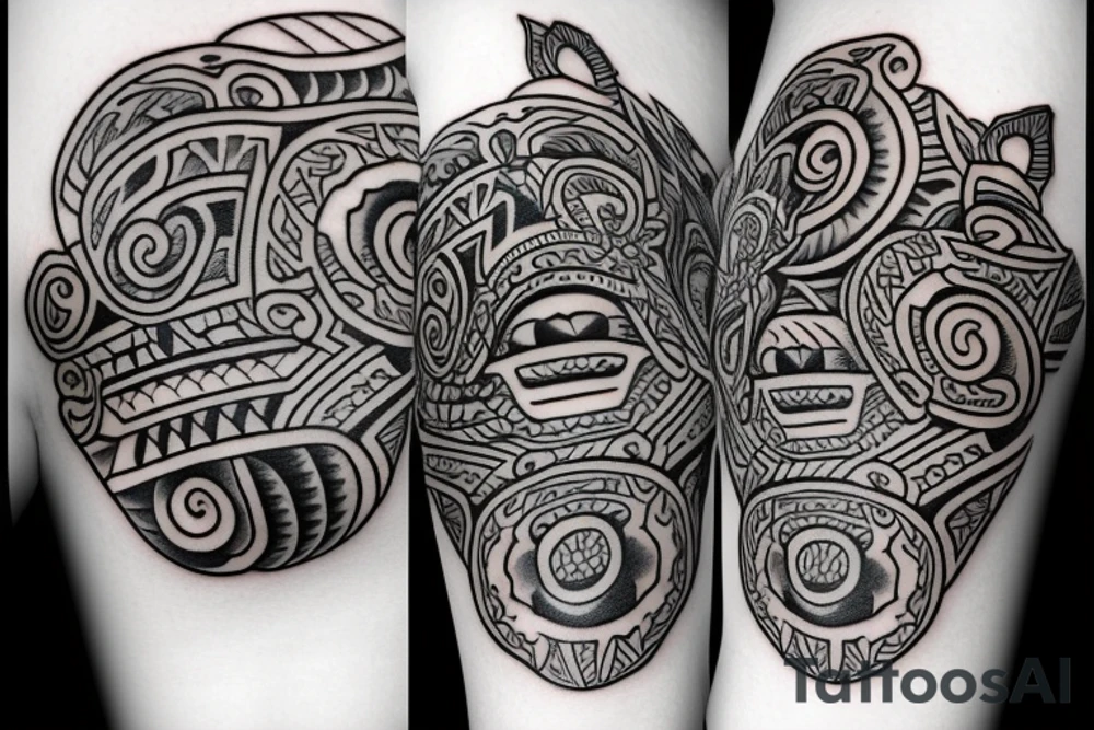 a dog tattoo idea