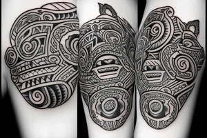 a dog tattoo idea