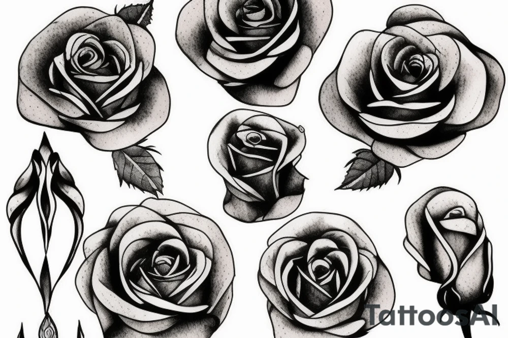 rose tatoo tattoo idea