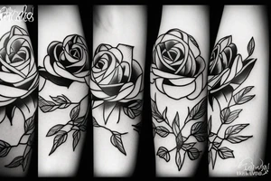 rose tatoo tattoo idea