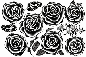 rose tatoo tattoo idea