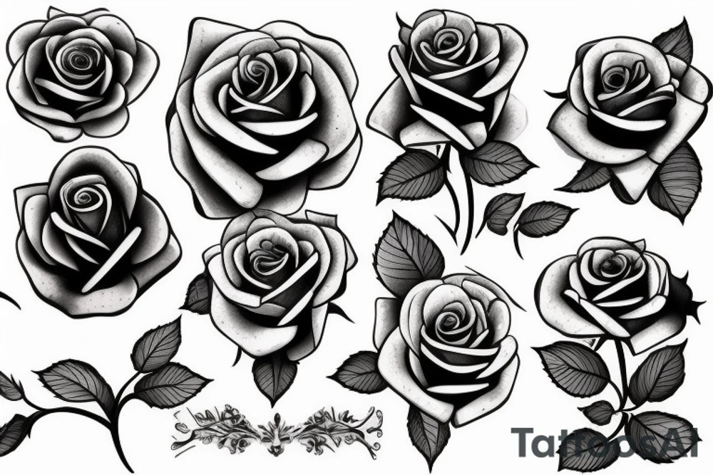 rose tatoo tattoo idea