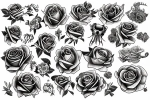 rose tatoo tattoo idea
