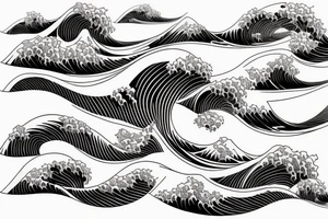 hokusai wave tattoo idea
