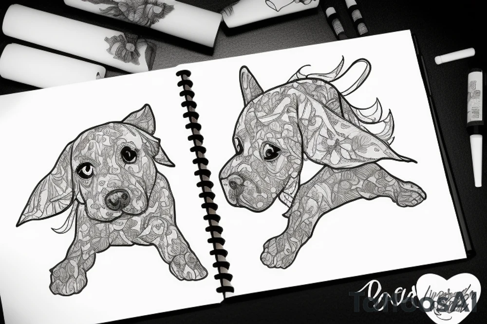 lagotto romagnolo tattoo idea