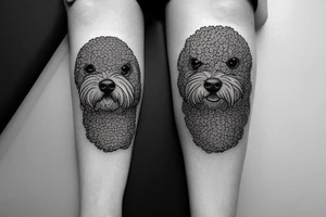 i want a lagotto romagnolo tattoo in an avatar. tattoo idea