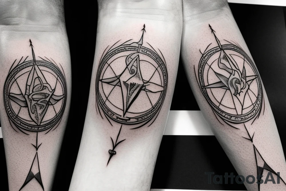 elder wand in harry potter on my forearm tattoo idea