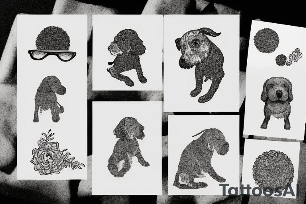 lagotto romagnolo tattoo idea