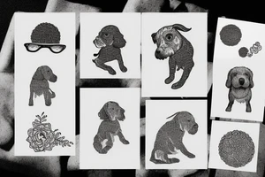 lagotto romagnolo tattoo idea