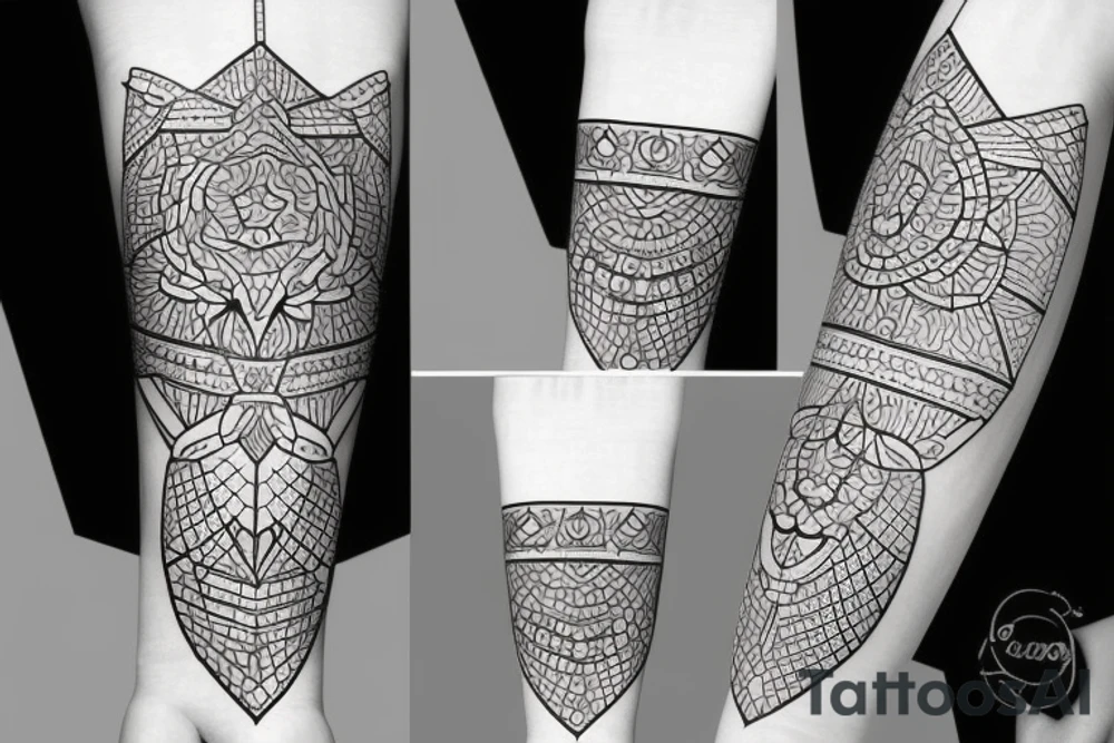 Змея и меч tattoo idea