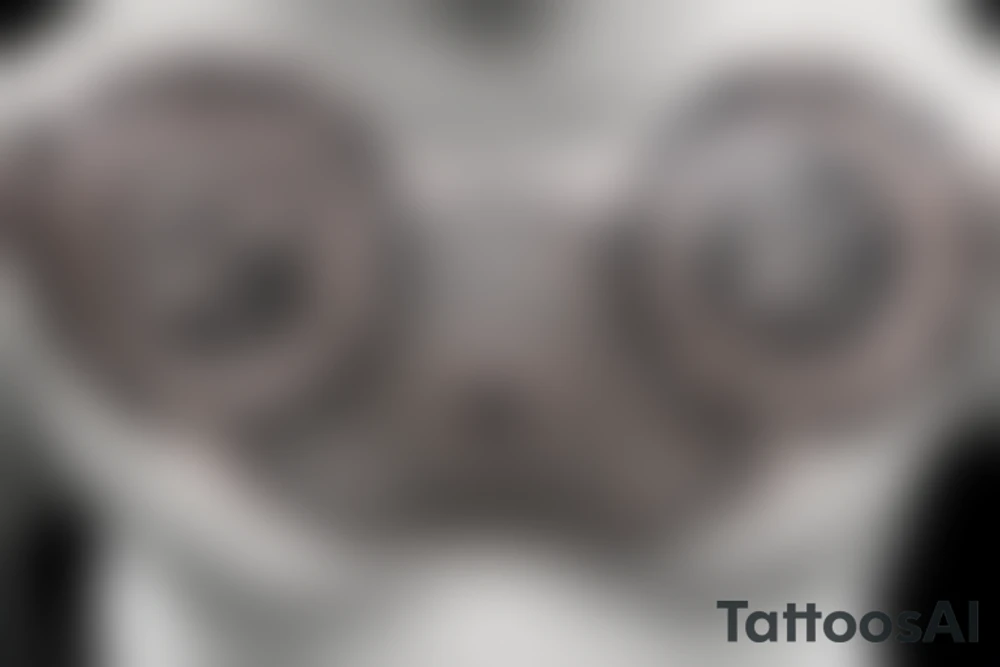 Shoulder/back compass tattoo tattoo idea