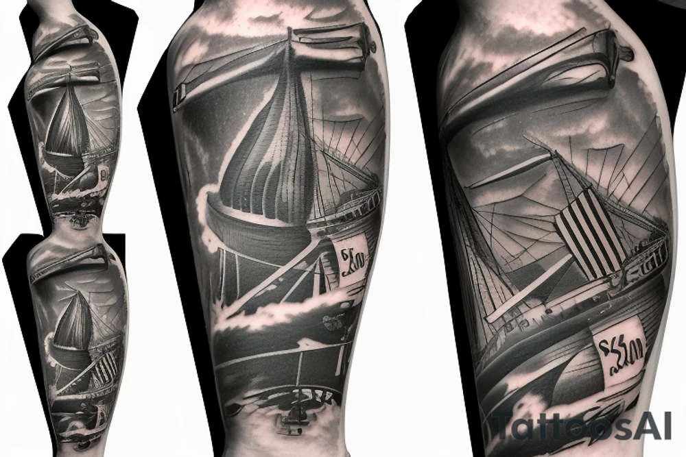 USS Sea Robin (SS-407) tattoo idea