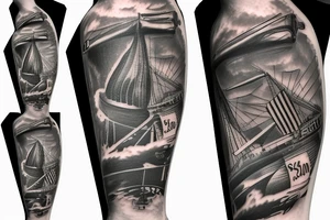USS Sea Robin (SS-407) tattoo idea
