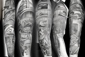 USS Sea Robin (SS-407) tattoo idea
