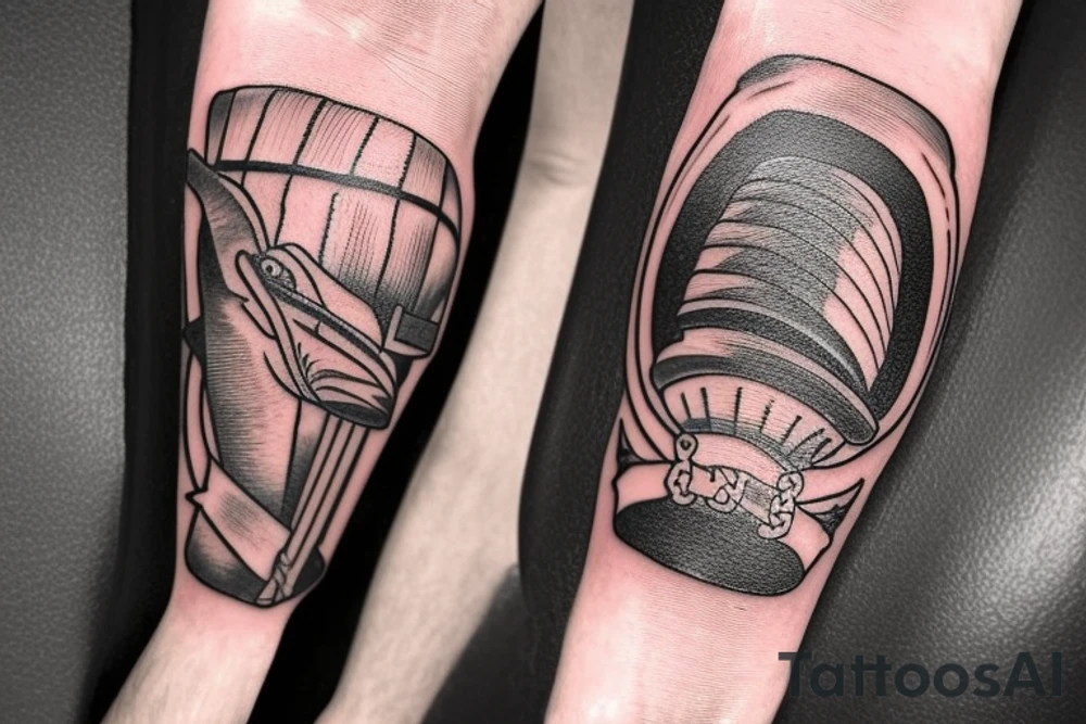 https://www.amazon.com/SS-407-USS-Sea-Robin-Patch/dp/B07CN644RC

USS sea robin logo; realistic sea robin wearing a sailors hat; realistic sea robin wearing a sailors hat on an anchor tattoo idea