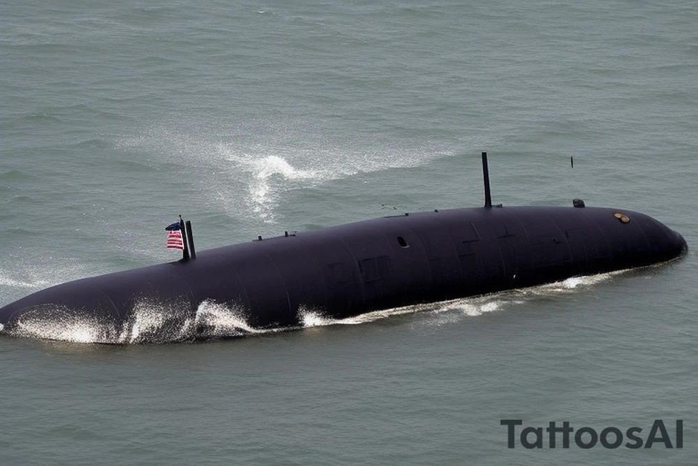 USS Sea (American) Robin SS-407 submarine 

USS Sea Robin Submarine Crest

USS Sea Robin (SS-407), a Balao-class submarine, was a vessel of the United States Navy named for the sea robin. 

The American robin (Turdus migratorius) is a migratory bird of the true thrush genus and Turdidae, the wider thrush family. tattoo idea