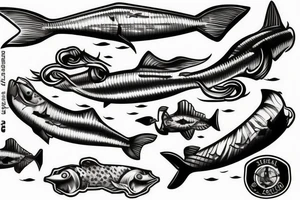 USS Sea Robin SS-407 submarine logo

USS Sea Robin Submarine Crest tattoo idea