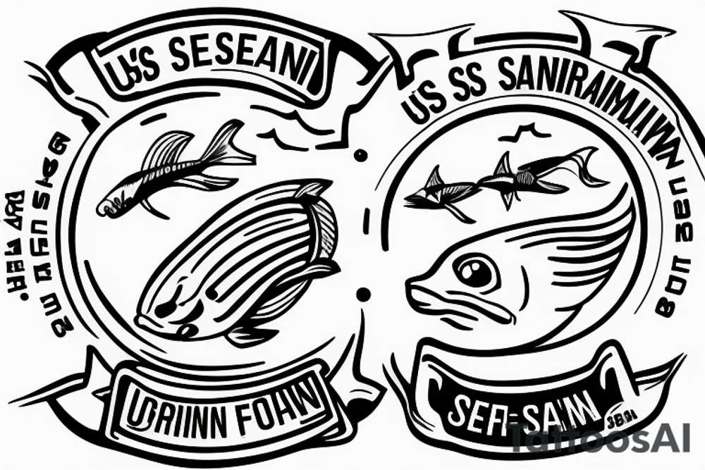 USS Sea Robin SS-407 submarine logo

USS Sea Robin Submarine Crest tattoo idea