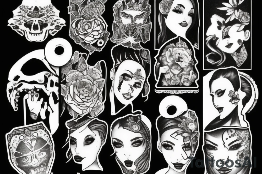 Voices in my head tattoo idea
