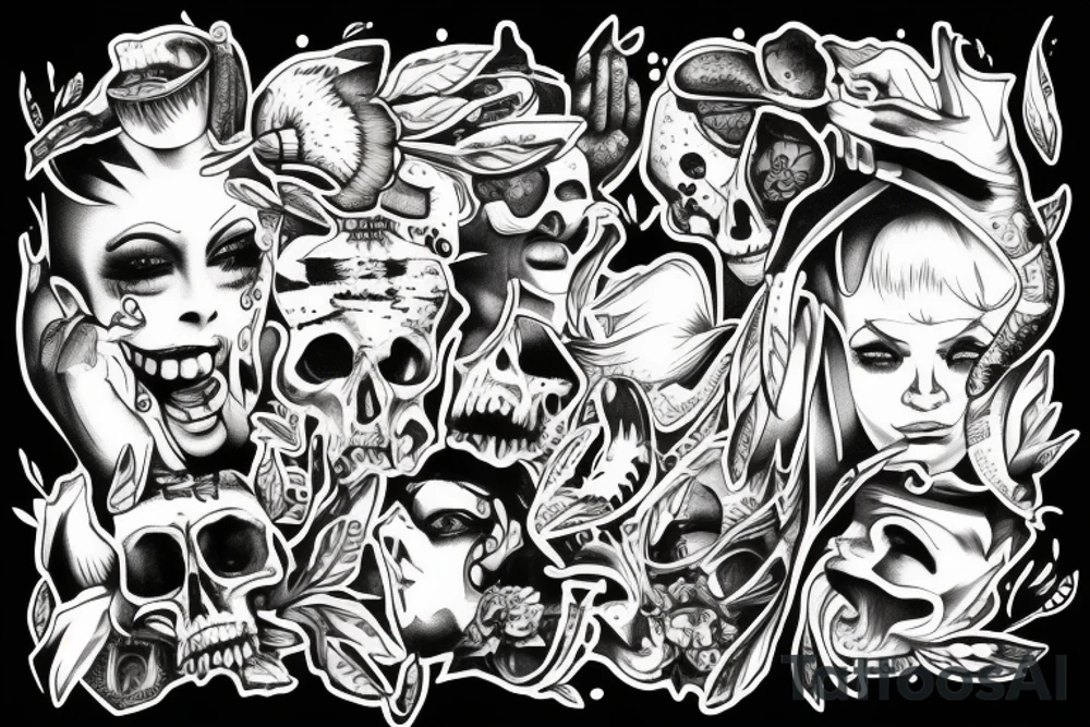 Voices in my head tattoo idea