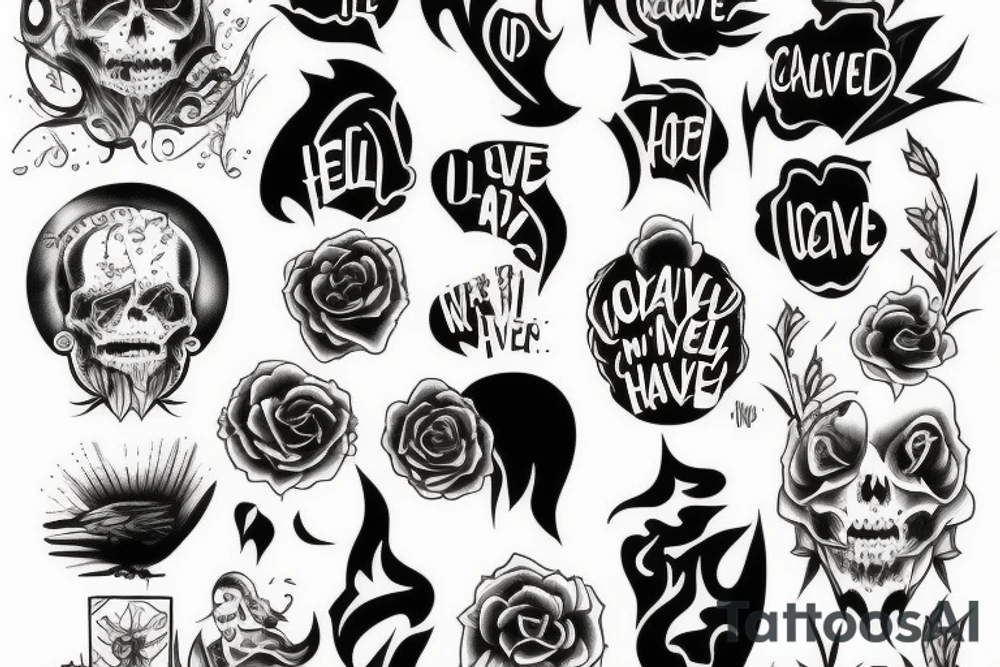 If I cannot move Heaven, I will raise hell tattoo idea