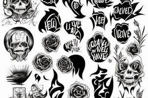 If I cannot move Heaven, I will raise hell tattoo idea