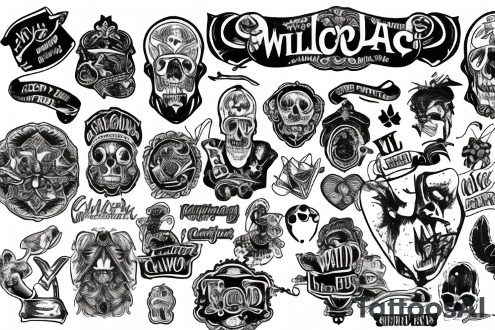 Wildcard tattoo idea