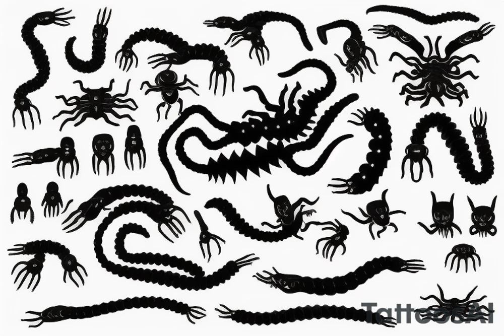 centipede tattoo idea