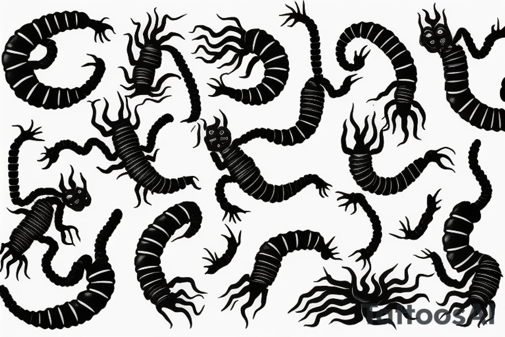 centipede tattoo idea