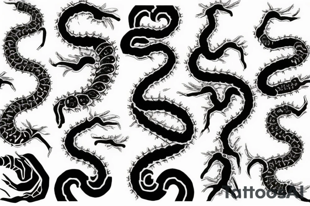 centipede tattoo idea