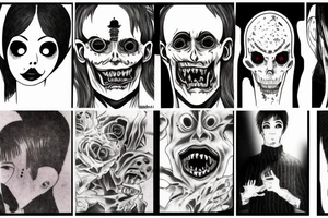 creepy tattoo idea